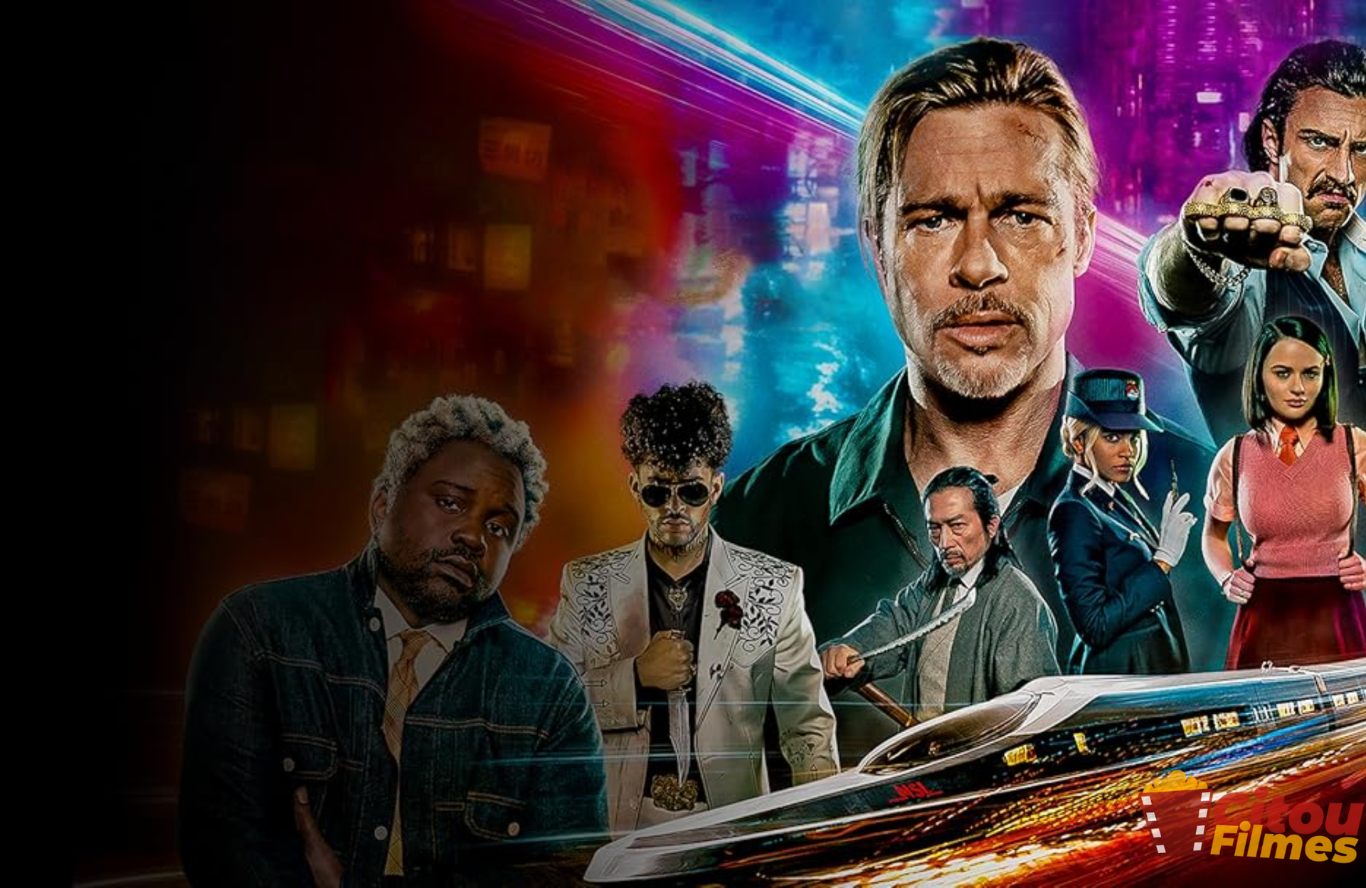 Trem Bala Brad Pitt É Bom Confira Tudo Sobre o Filme!