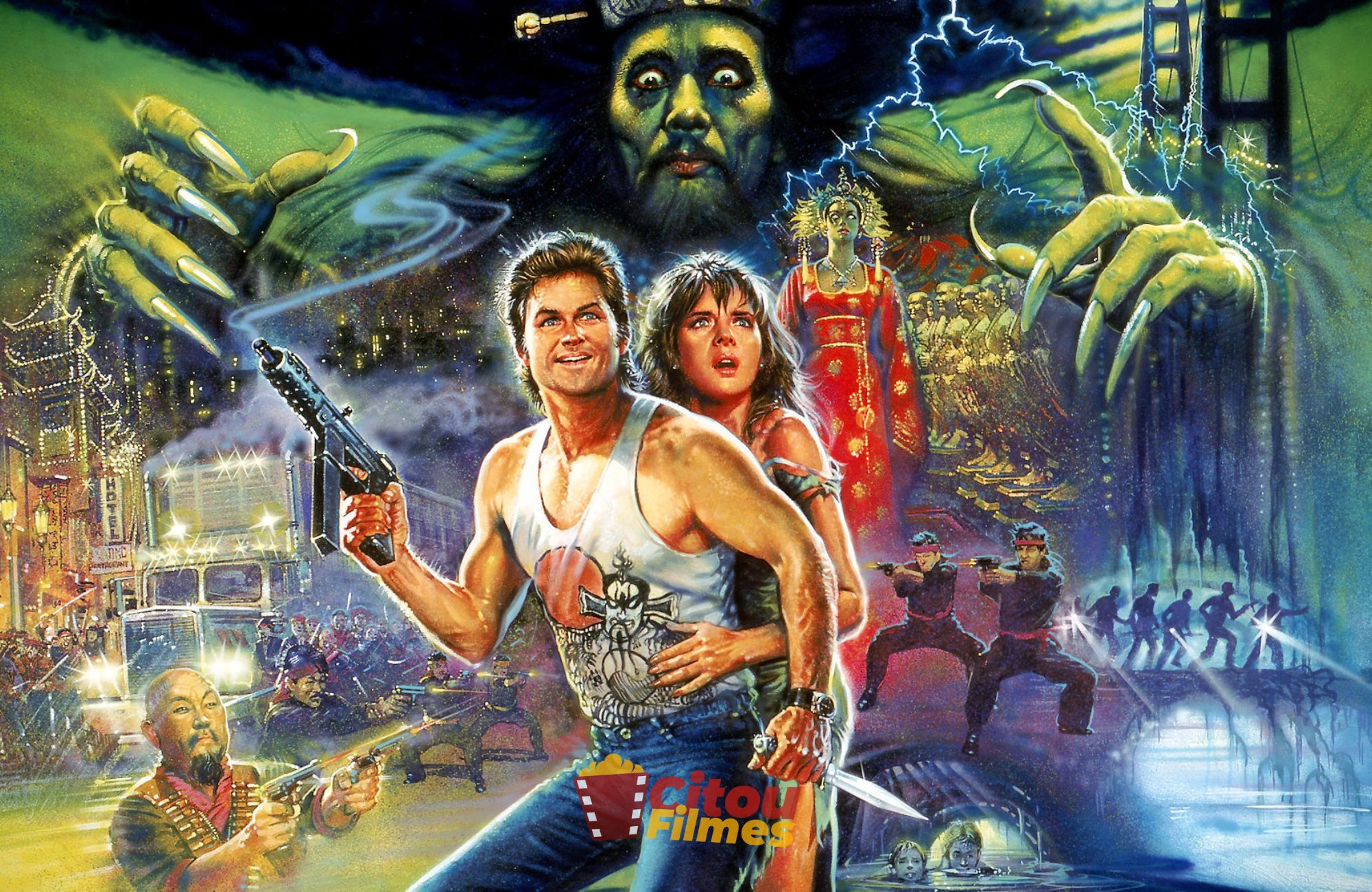 Os Aventureiros do Bairro Proibido: Clássico de Ação e Fantasia dos Anos 80