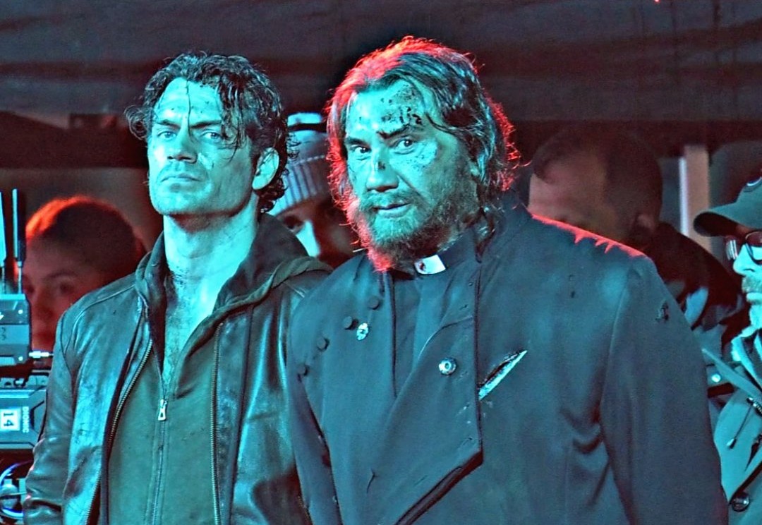 Highlander fotos do set revelam Dave Bautista como Kurgan e novo visual de Henry Cavill